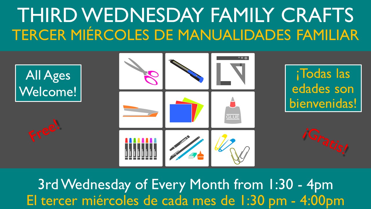 third Wednesday family crafts